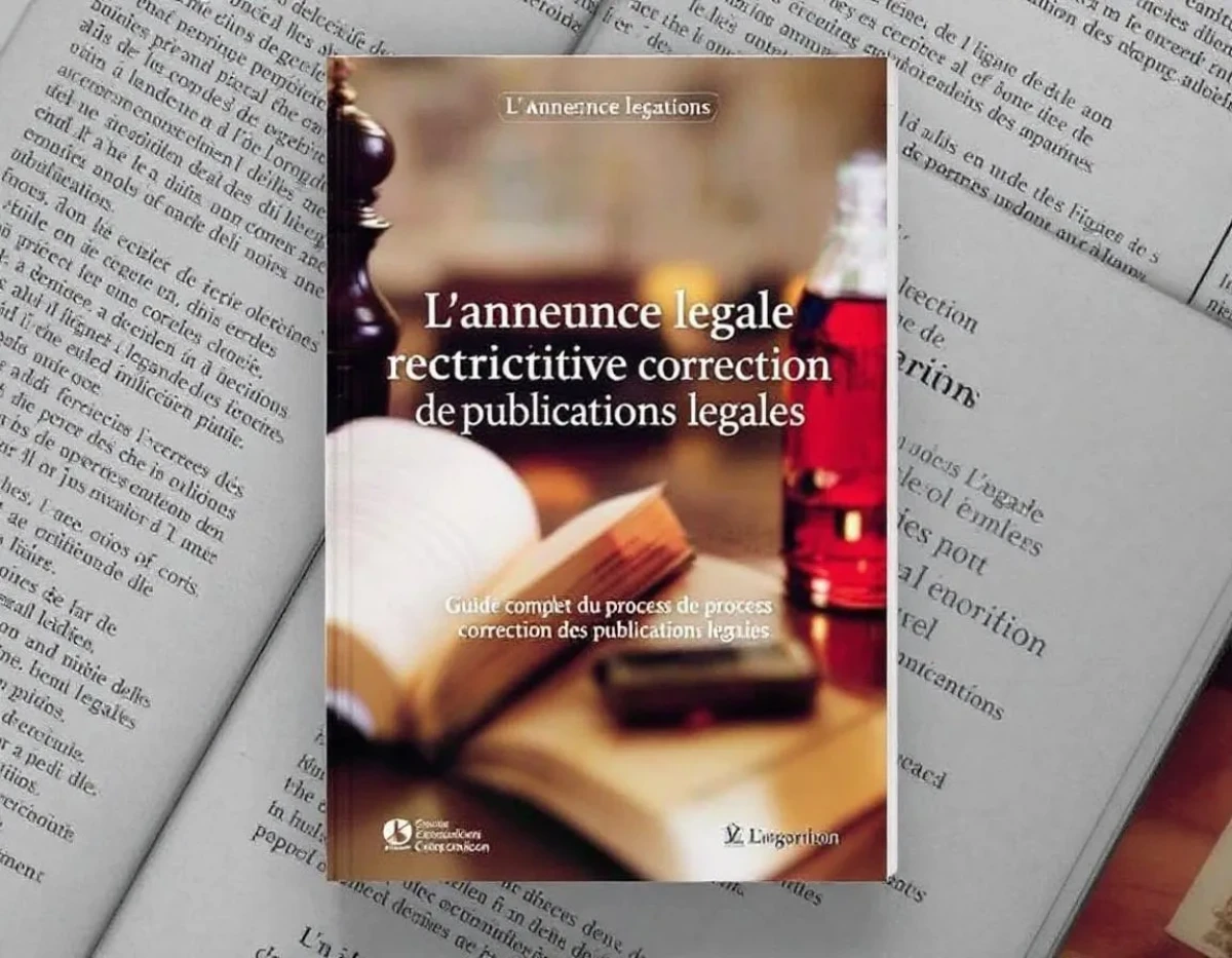 L'annonce légale rectificative : guide complet du processus de correction des publications légales