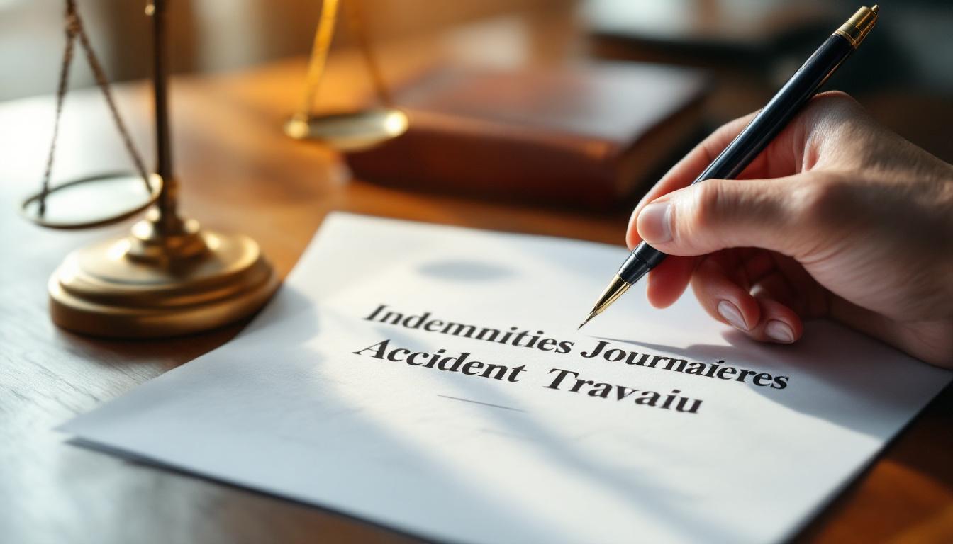 Indemnités journalières accident travail : vos droits à connaître